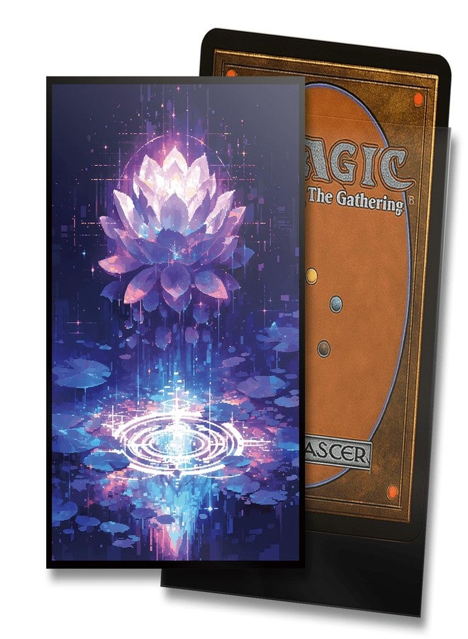 Kiiransr MTG Card Sleeves - Pixel Lotus - Ultra Clear Front & Matte Finish Back, 100 Count Standard Size Matte Art Sleeve for Magic The Gathering - Image 2